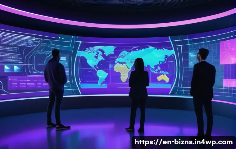 NFT로 창출한 수익을 활용하는 방법 - A futuristic digital art gallery showcasing a diverse collection of NFTs, featuring vibrant, high-re...